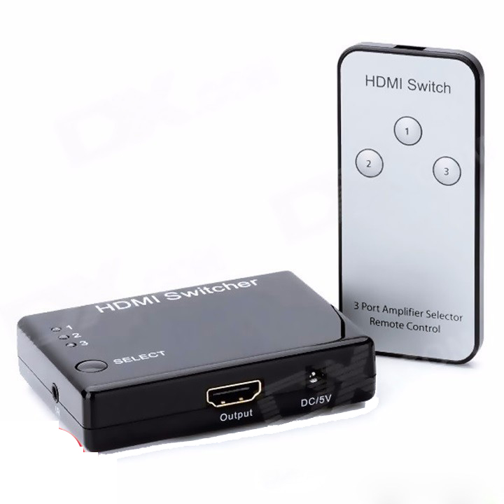 Switch Hdmi  3 --> 1 ( Có Remote )